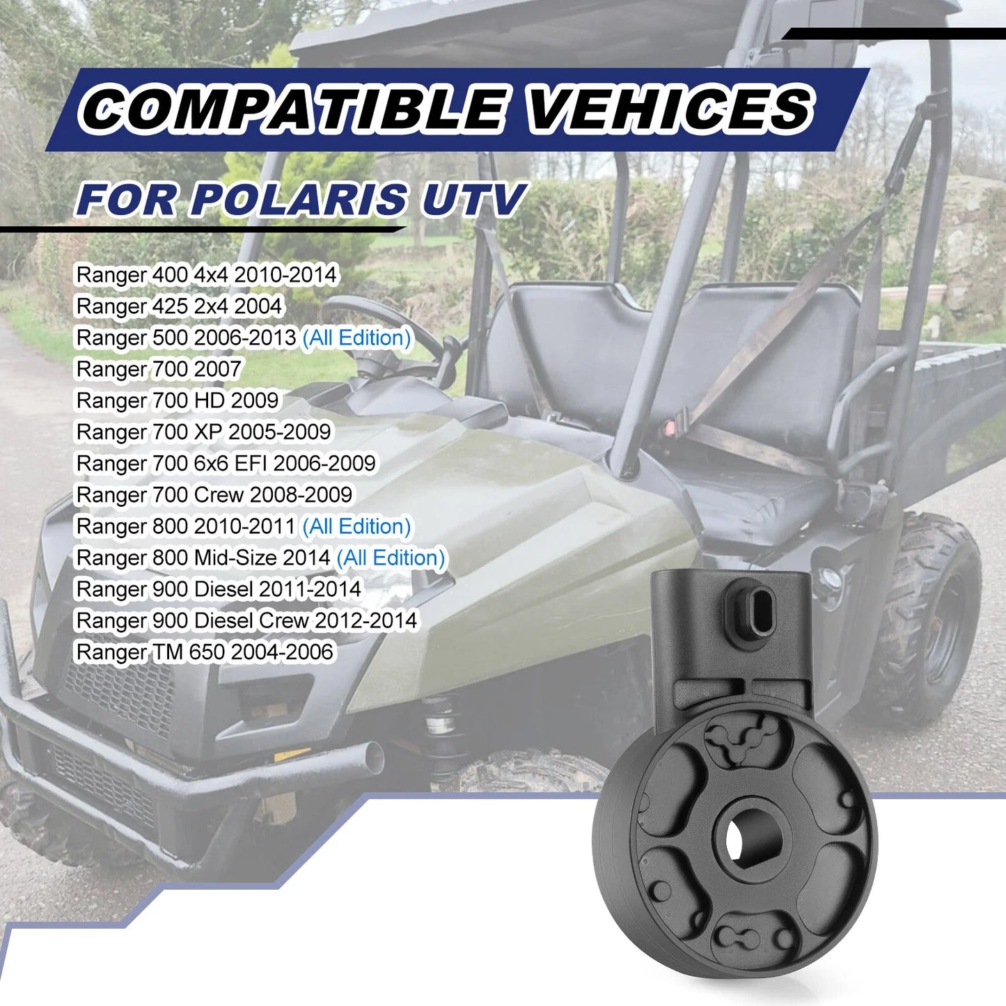 Rotary Gearcase Switch 6 Pin for Polaris Sportsman 800 850 1000 (2009–2018)