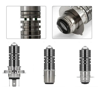 H4/P15D/BA20D Two-color small steel LED light