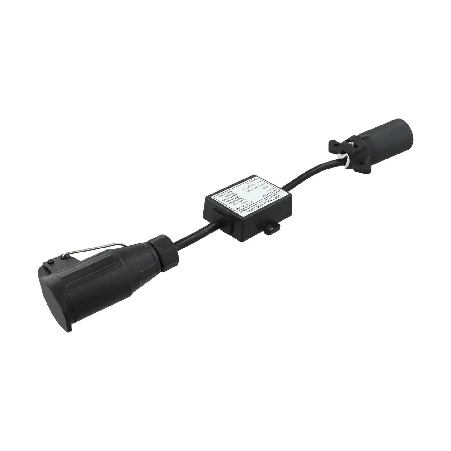 13-Pin Trailer Light Converter 7-Way Connector for Vehicles
