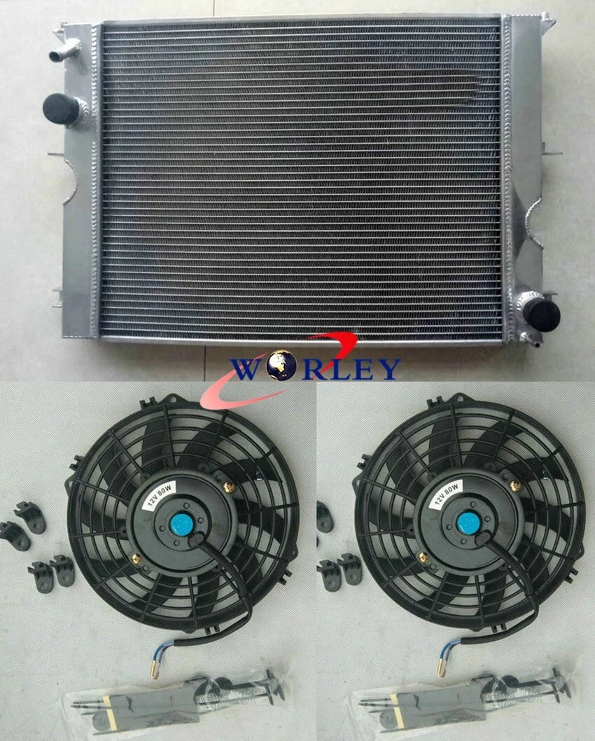 Alloy Radiator & Fan for Land Rover Defender 110/130 TD5 2.5 Turbo Diesel (94-04)