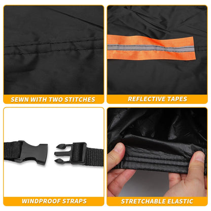 Car Cover Waterproof All Weather for BMW 2 Series Sedan Black Aluminum Film