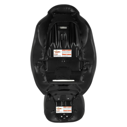 Pillion Seat for Harley Road Glide Orange Stitching (2009 - 2023)