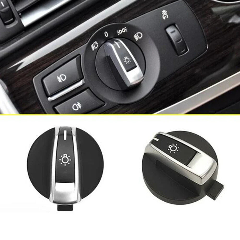 Front Headlight Control Switch Knob for BMW X3 X4 F25 F26 5-Series F10 F11 M5
