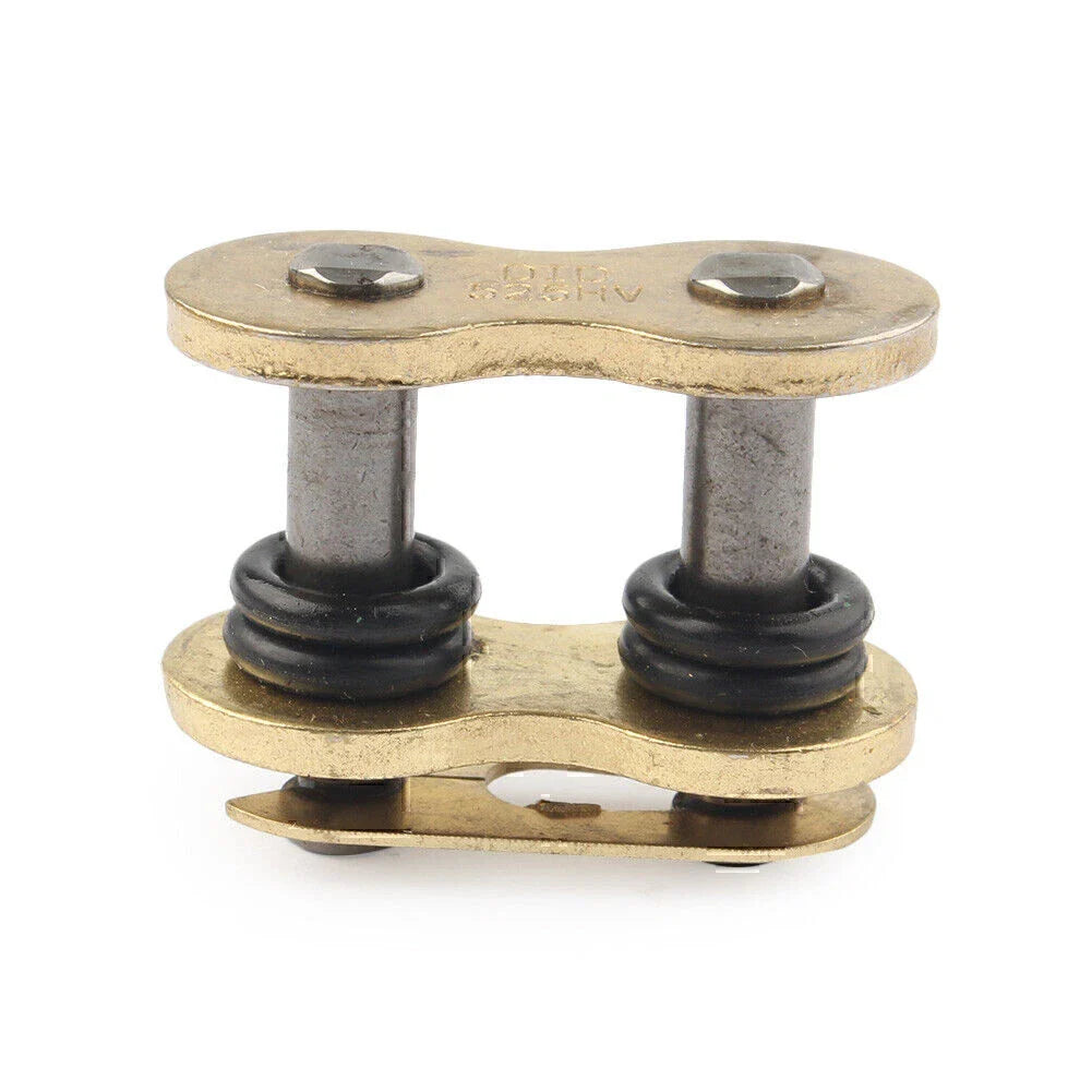 1x DID 525HV Master Chain Connector Link O-rings Gold for Honda