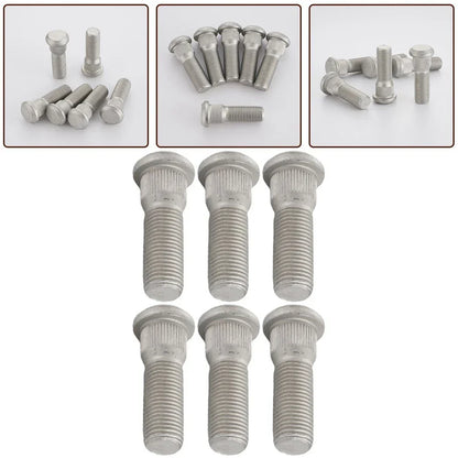 Set of 6 Direct Replacement Wheel Bolt Studs for Toyota FJ Cruiser/Tundra