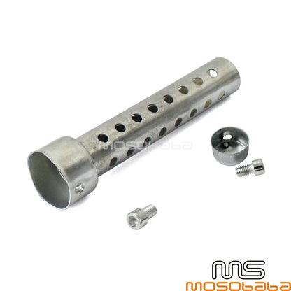 Steel Insert Exhaust Muffler Pipe 35/42/45/48/60mm for Motorcycle