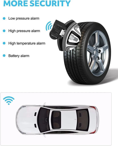 4 x TPMS Tire Pressure Sensors for Mazda (2014-2023)