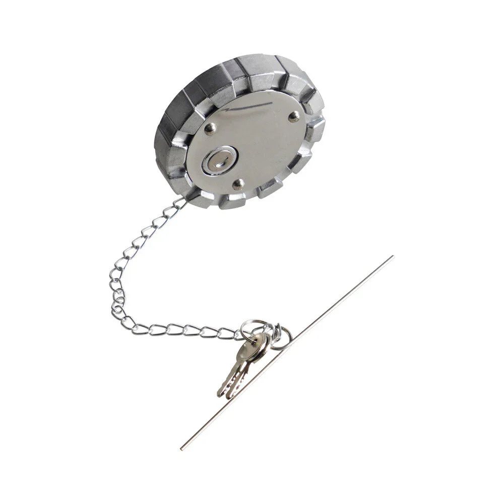 Locking Gas Cap for Truck - 3.5" Course Thread, 2 Keys (AU)