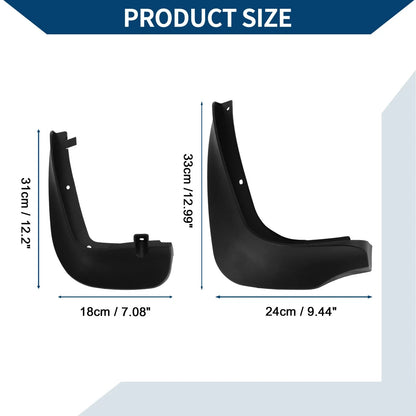 Mud Flaps Splash Guards 1 Set Mud Guards for BMW Mini-Countryman (2017 - 2023)