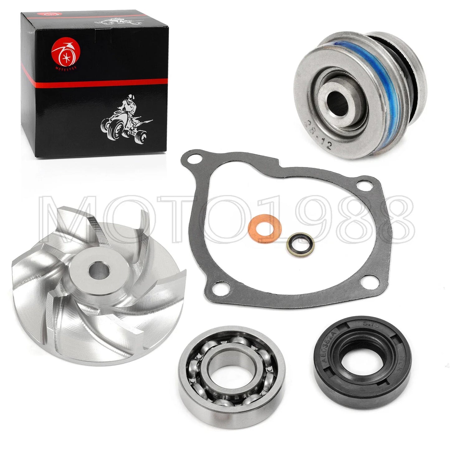 Water Pump Seal Impeller Gasket Kit for Polaris Sportsman Ranger (2003–2013)