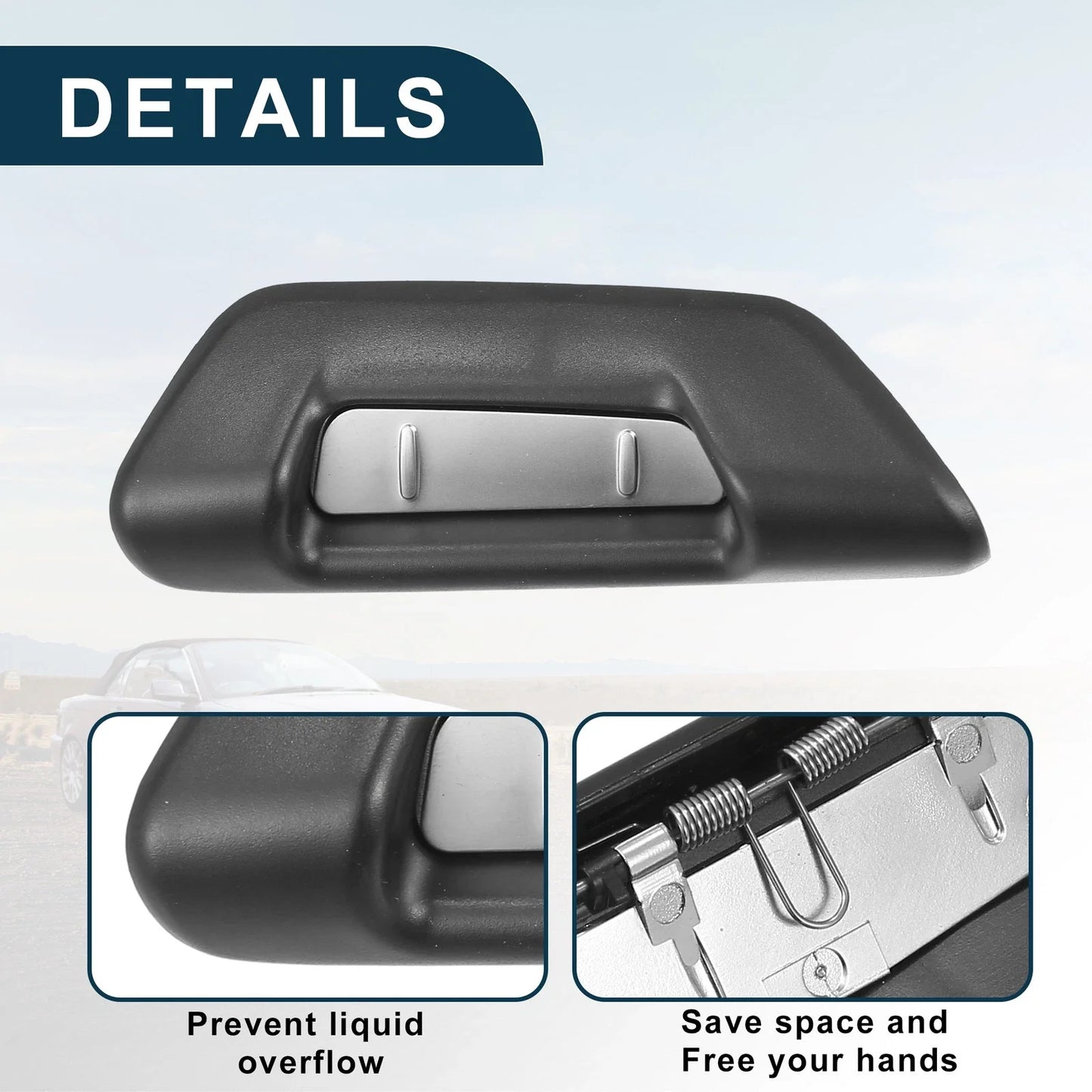 Cup Holder for BMW X1 Drink Holder Black (2013-2015)
