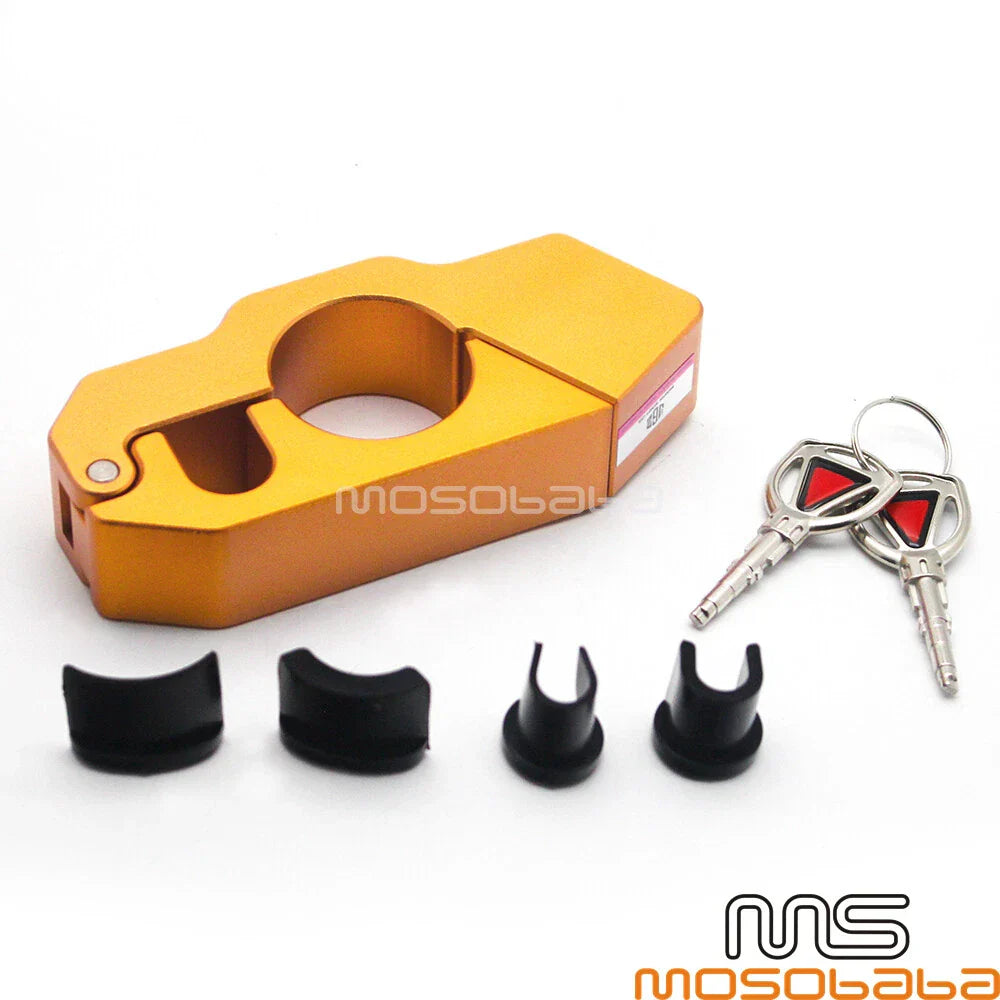 Handlebar Brake Lever & Throttle Lock for Honda, Harley, Kawasaki, Suzuki