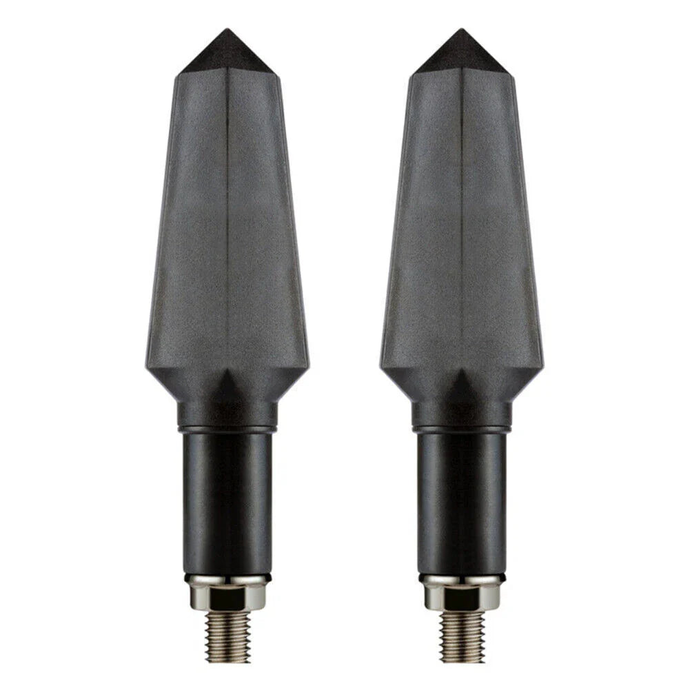 Amber LED Turn Signal Blinker Lights for Motorcycle Tail Brake Lamp