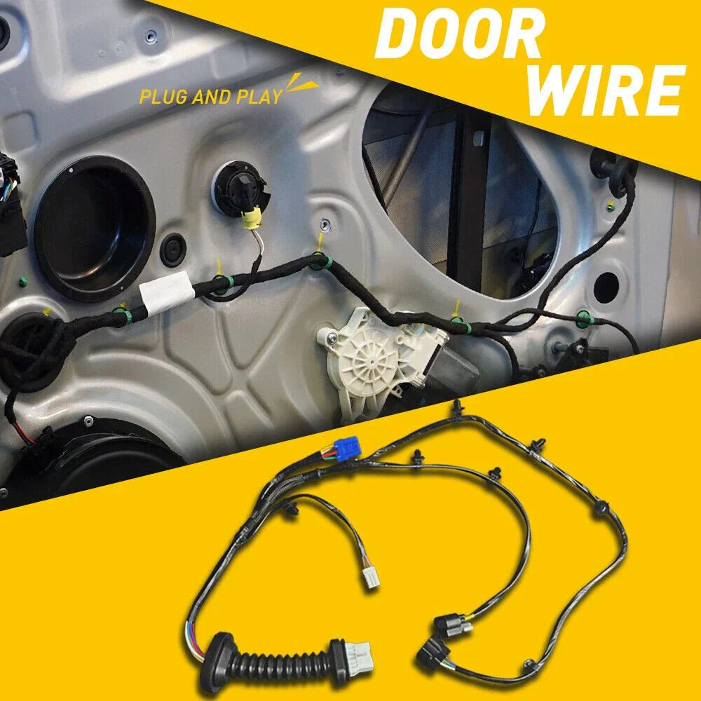 Rear Door Wire Harness for Dodge Ram 1500 2500 3500 4500 5500 (2002-2023)