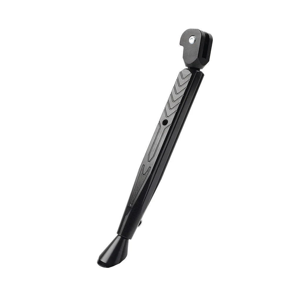 Black CNC Aluminum Adjustable Kickstand Foot for Universal Motorcycles