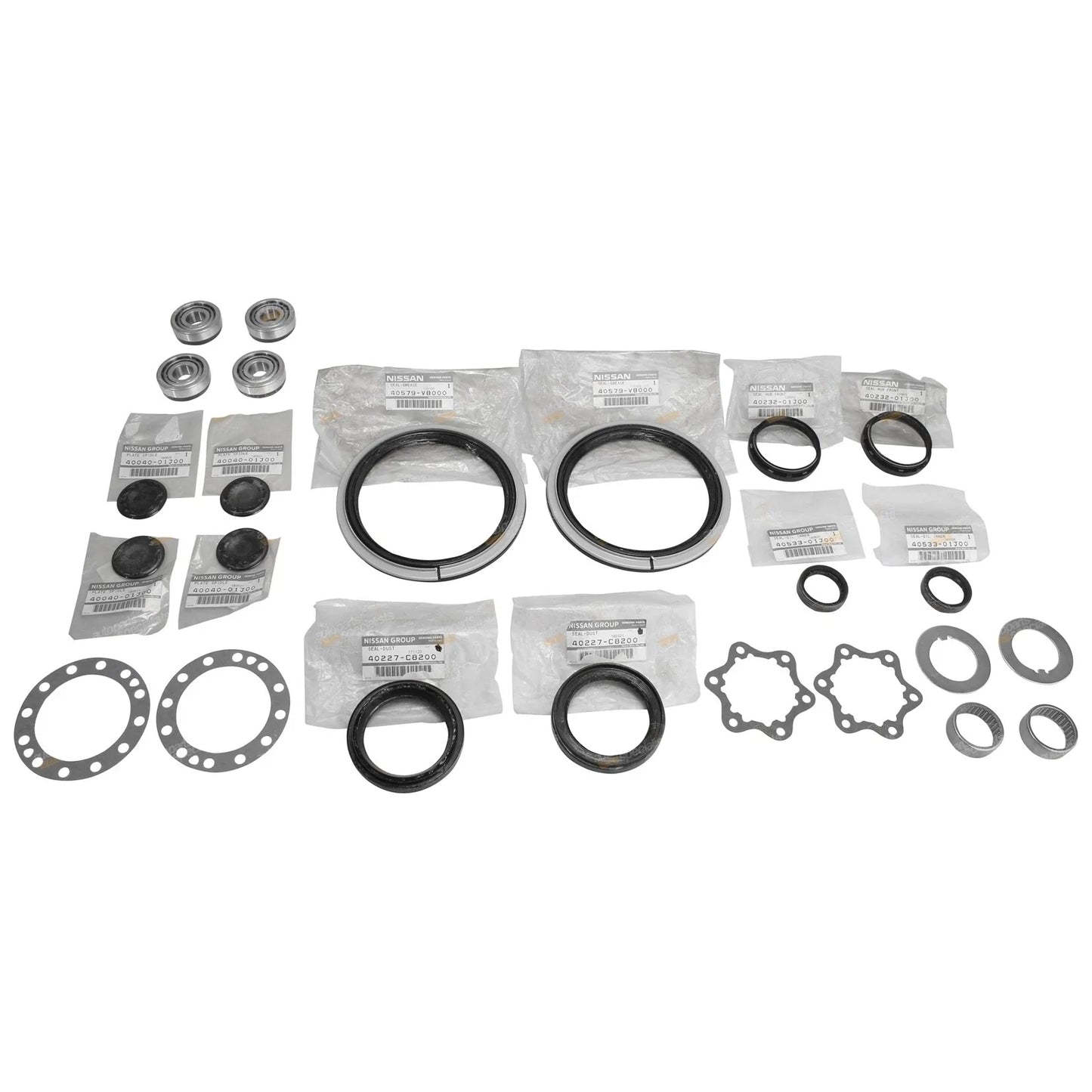 Repair Kit for Patrol GU Y61 Swivel Hub Steering Knuckle Seal King Pin Bearing