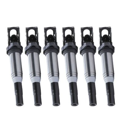 6 x Ignition Coils for BMW X3, X5, 325, 335, 535 (2004-2010)