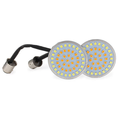 LED Turn Signal Light Bulb 48 LED for Harley Touring Softail