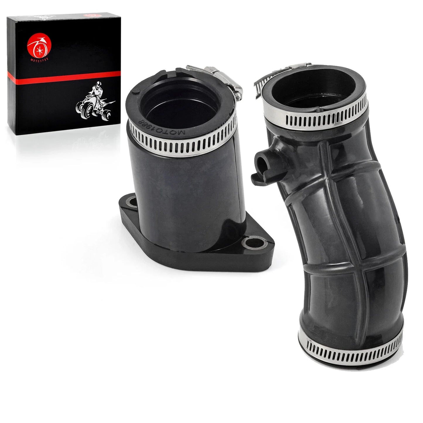 CARB INTAKE BOOT WITH AIR BOX CLEANER JOINT for YAMAHA BIG BEAR (2000-2012)
