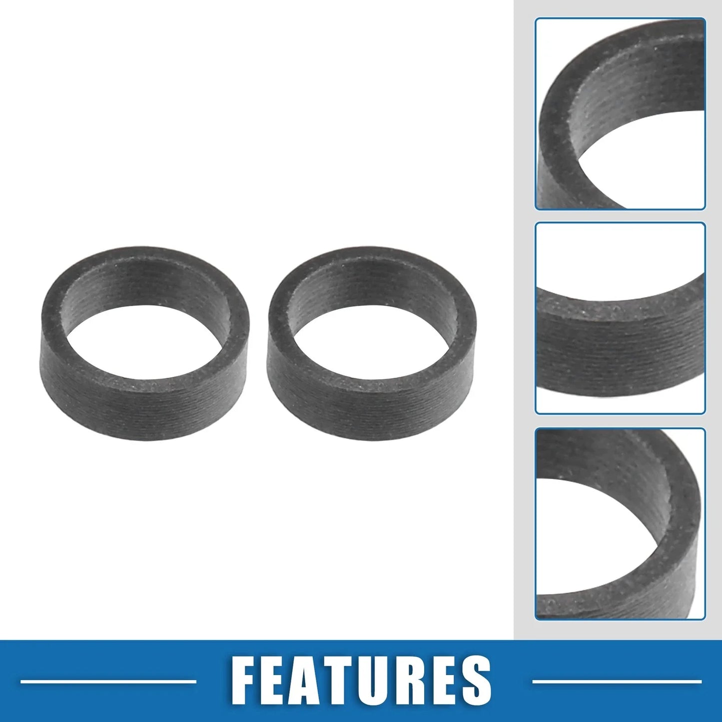 6 x Fuel Injector Seals for BMW X5 2010-2013 (2010 - 2013)