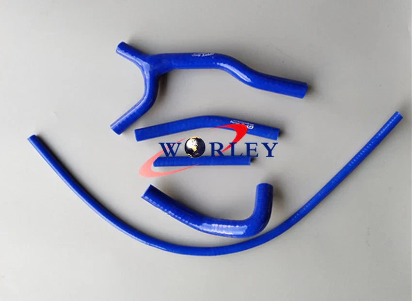 Blue Silicone Radiator Hose for Suzuki RM125 (1992-1995)