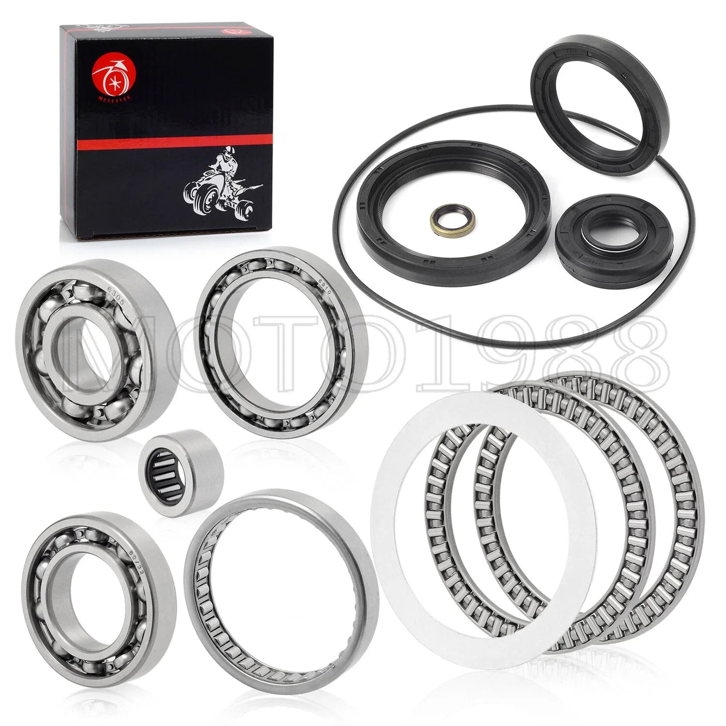 Front diff bearing seal kit for Kawasaki Brute Force 750 KVF750 (2010–2019)