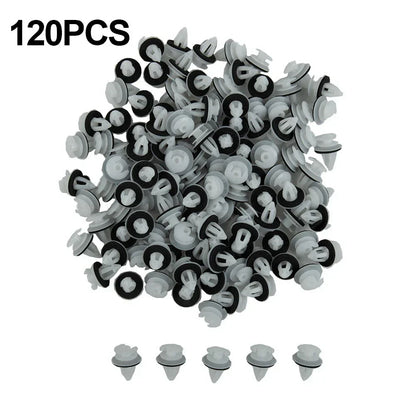 Door clips 120pcs Panel Fixing Plastic Mouldings for Car