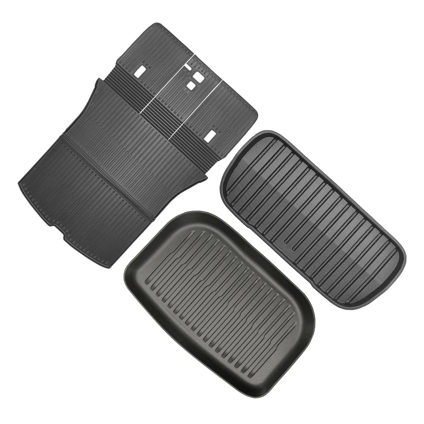 3 x Frunk Boot Tray 3D All-Weather for Tesla Model Y (2025-On)