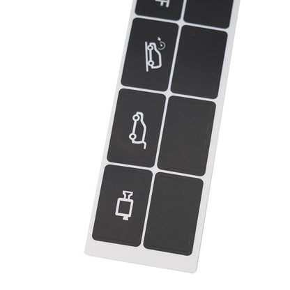 Repair Button Sticker for Car Model