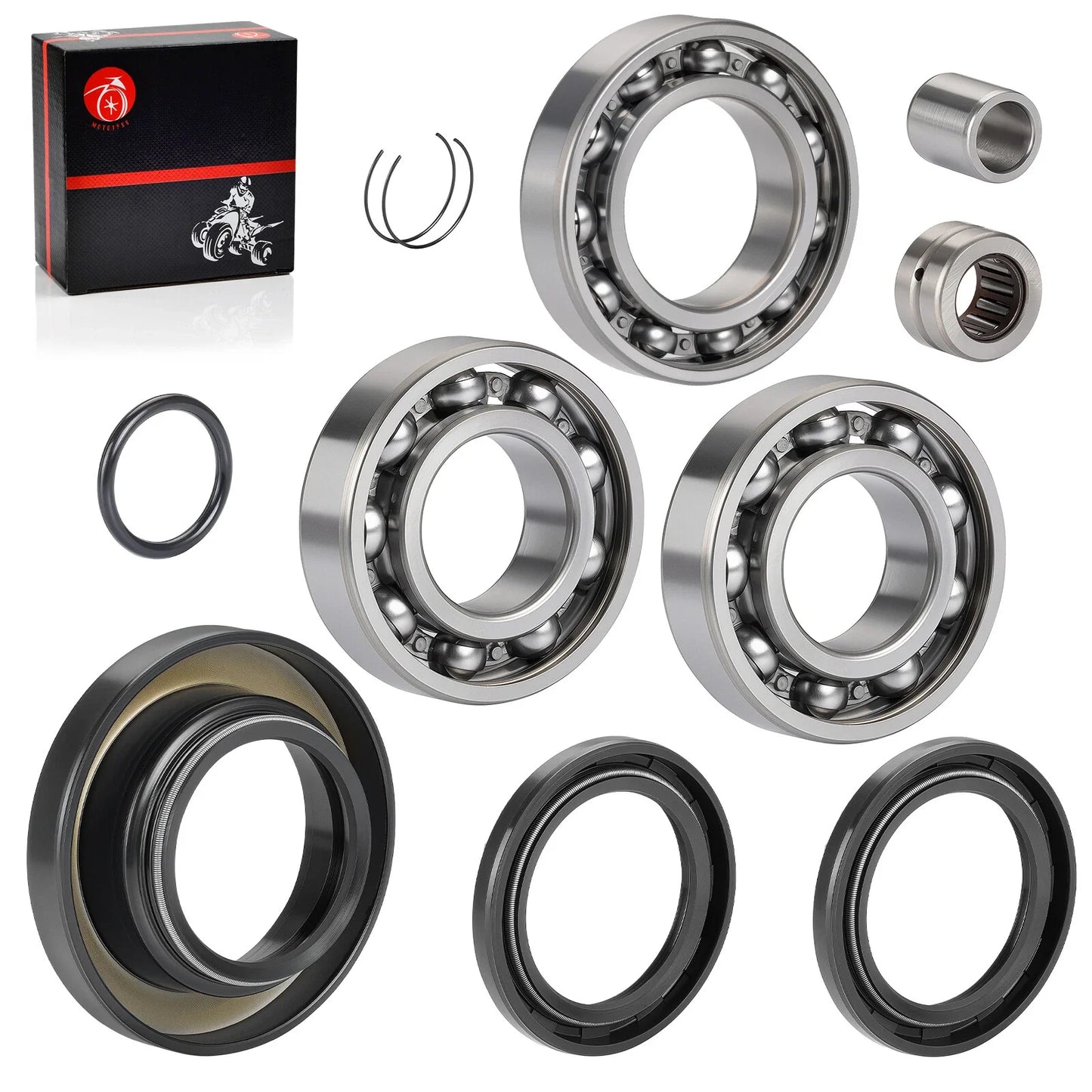 Rear Differential Bearing Seal Kit for Rubicon TRX500FA/TRX500FGA (2005–2012)