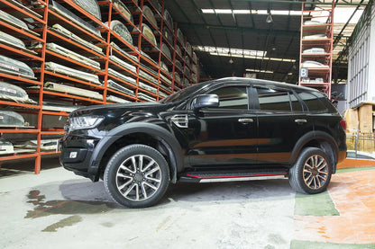 8pcs 4" Matte Black Fender Flares for Ford Everest UAII (2018-2021)