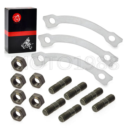 Sprocket Hub Locking Stud Nut Washer Kit for Yamaha (1987–2006)
