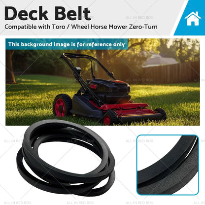 Deck Belt for Toro Wheel Horse Mower Zero-Turn (Fits 75213, 75303, 133-4372)