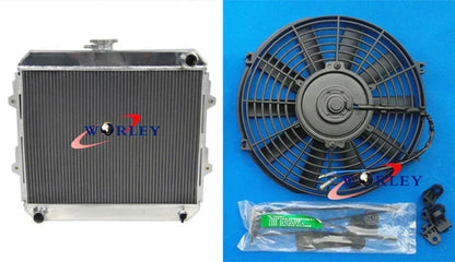 Radiator & Fan for Toyota Hilux RN85 YN85 RN105 RN110 RN130 22R 2.4L (91-97)