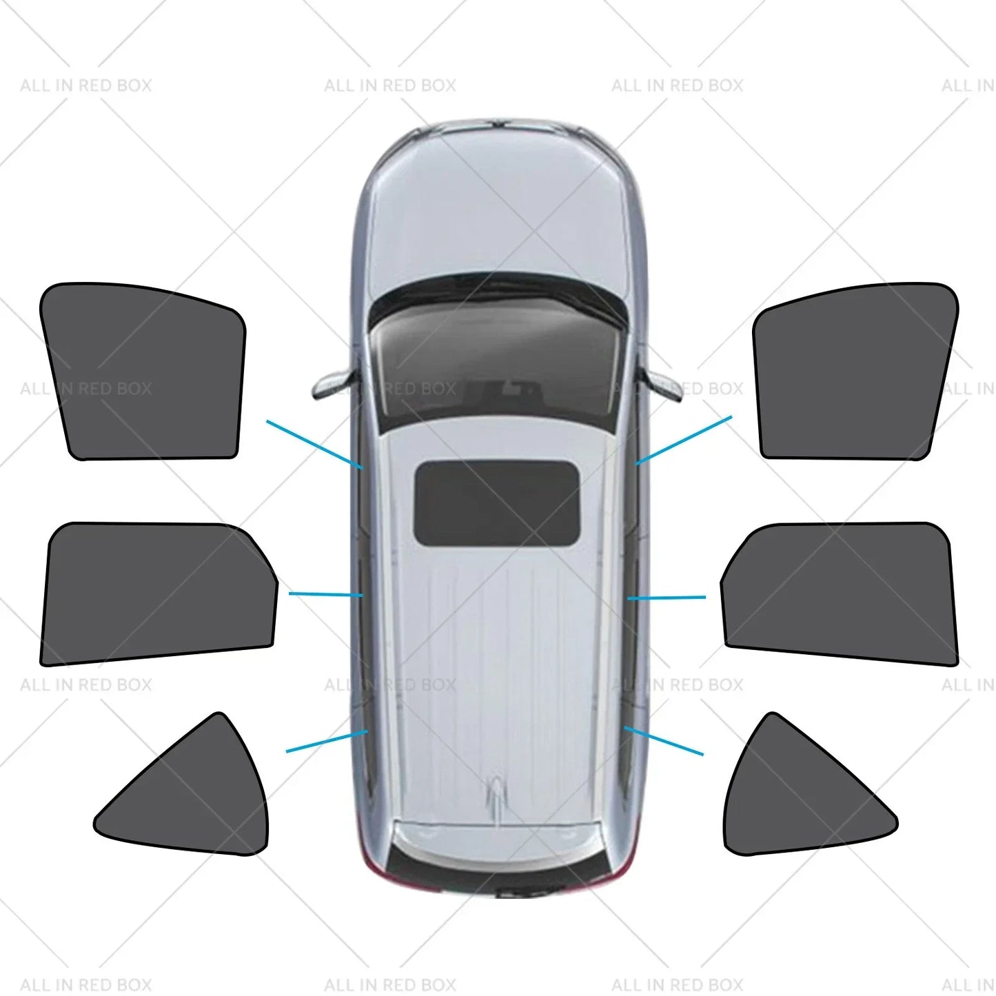 Car Window Shades for Mazda CX-60 (2022-Present) UVA & UVB Protection