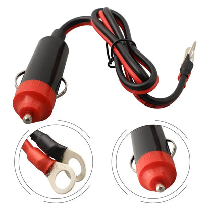 Black Red Power Supply Inverter Wire for ABS 12V Car