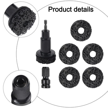 8PCS / Automotive Rust Removal Tools for Hub Shafts and Brake Disc Cleaning