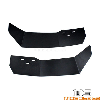Black Fender Flares Mud Flaps for Polaris RZR-S 1000, RZR S 900 (2015-2017)