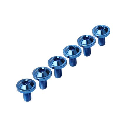 6 x M5x20mm Alloy Torx Head Screws for Bike Motorcycle