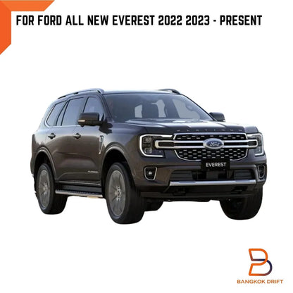 Matte Black Rear Bumper Protector Scuff Plate for Ford Everest (2022 - )