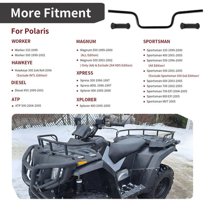 Handlebar w/Grips for Polaris Sportsman 500 (1996–2005)