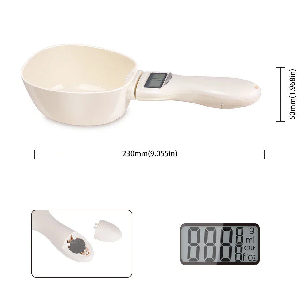 Digital Measuring Spoon 800g/0.1g Precision Scale with LCD Screen