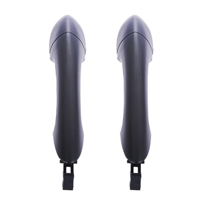 2 x Rear L+R Outer Door Handle Black for Hyundai Sonata i45 (2010–2014)