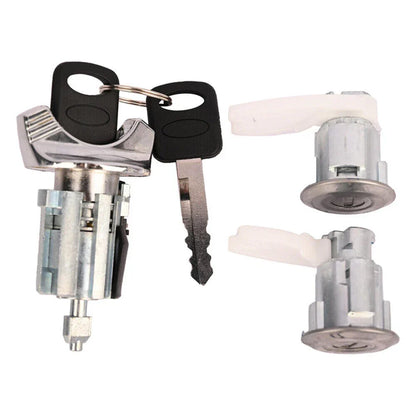 Ignition Door Lock Cylinder Set for Ford F150 F250 Ranger Van (1992-1996)