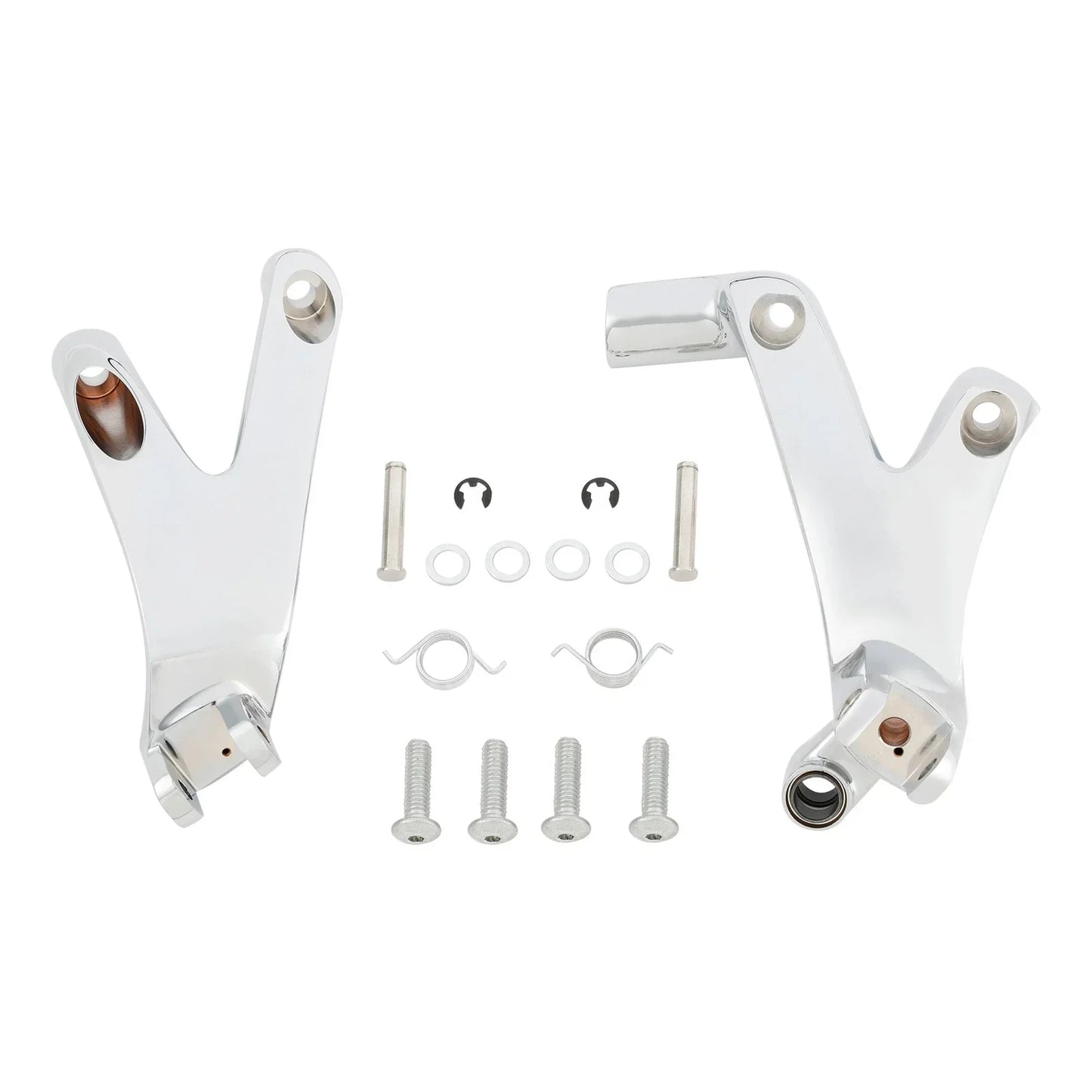 Forward Controls Mounts for Harley Fat Bob Sport Glide FLSB (2018-2024) Chrome