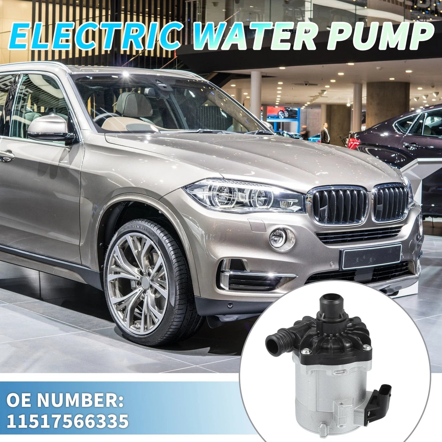 Electric Water Pump for BMW 530i 540i (2017-2017)