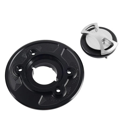 Silver Fuel Gas Tank Cap Cover for BMW S1000RR S1000R HP2 SPORT (2010-2016)