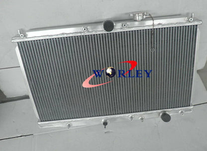 Aluminum Radiator & Fans for Honda Prelude 2.2L, Accord CD (1993-2001)