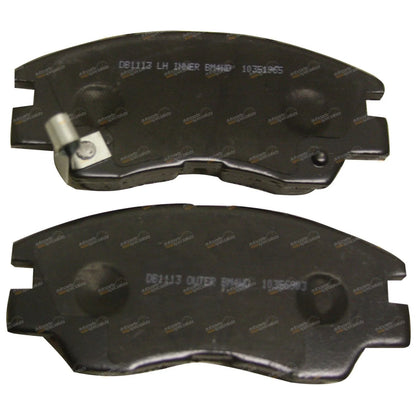 4WD Front Disc Brake Pad Set for Mitsubishi Pajero (1987 - 1991)