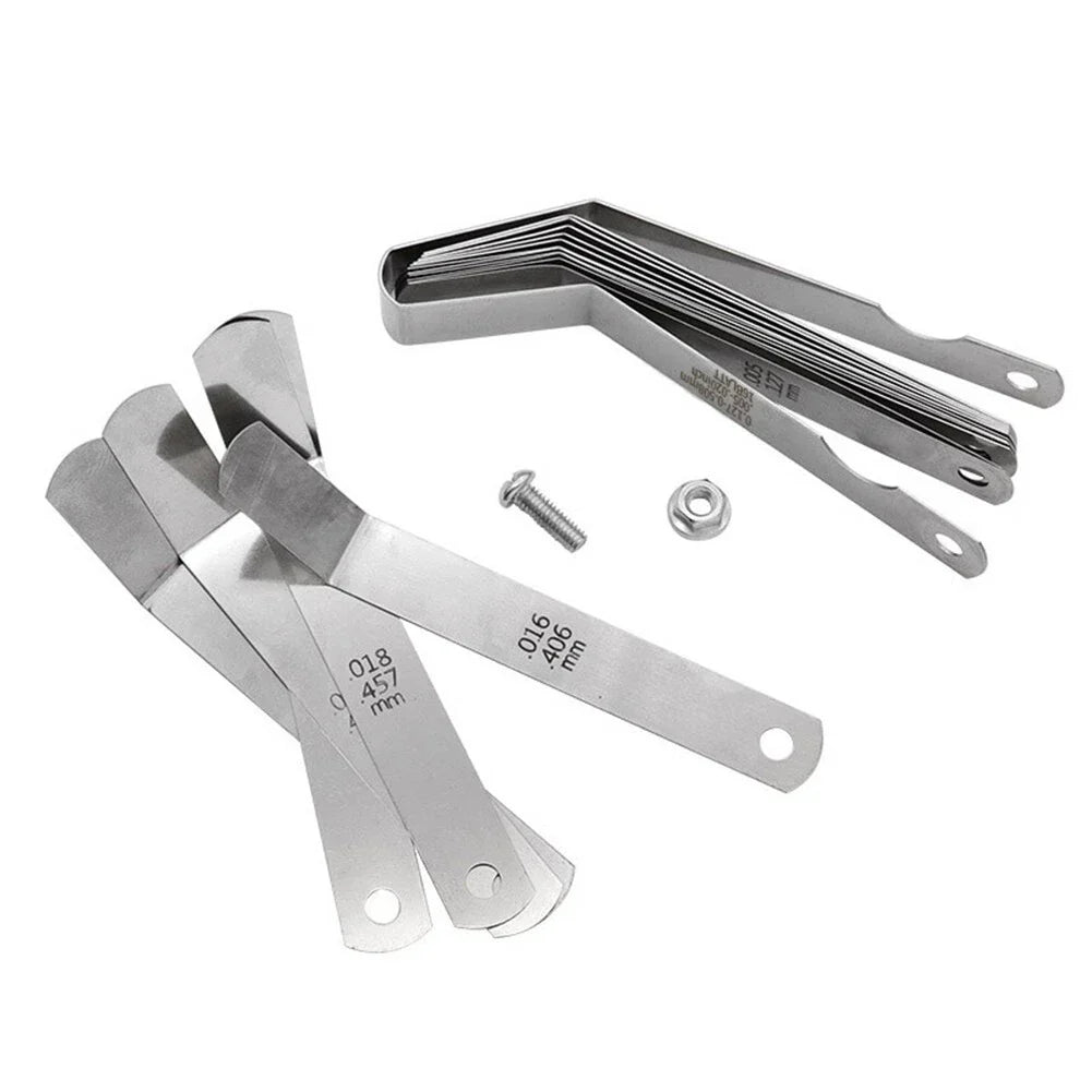 Feeler Gauge Stainless Steel for Motorcycle Engine Maintenance